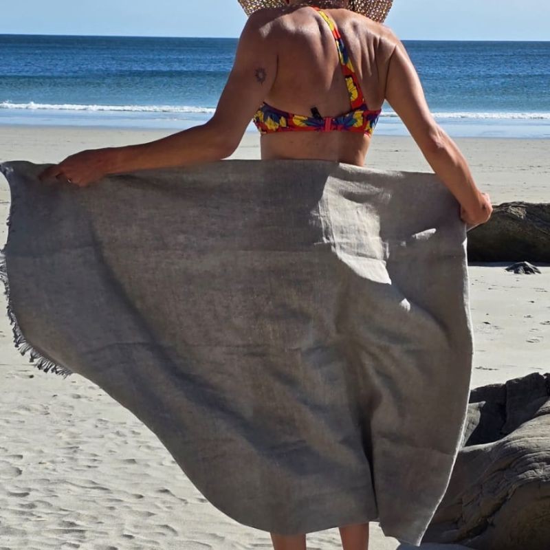 Fouta de plage en lin Fouta de plage en lin