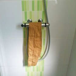 sangle lave dos en lin exfoliante