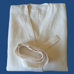 Peignoir en lin sur mesure