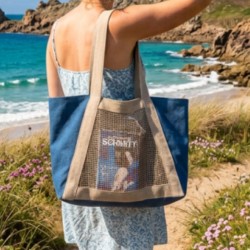 Sac de plage en lin Goh Velin