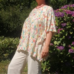 Tunique floue en jersey de...