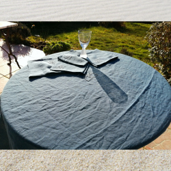 Nappe ZEPHYR en lin lavé