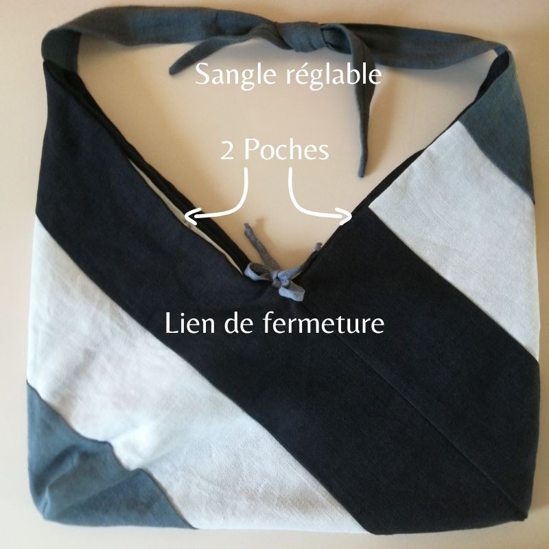 Sac Fourre-Tout DIY Peinture Diamant - Sac En Lin Créatif Paysage Forestier, Parfait Pour Courses Et Loisirs