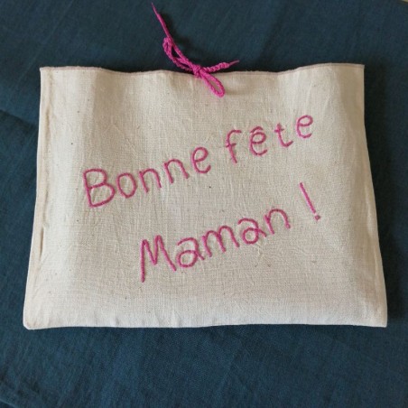 pochette cadeau Bonne fête Maman !