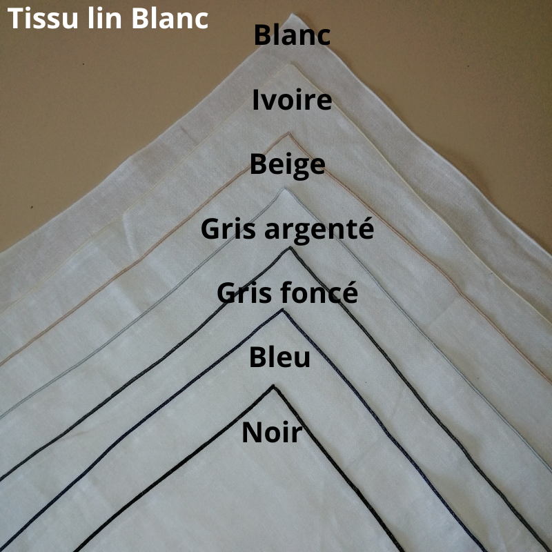 Set de table ZEF en lin lavé