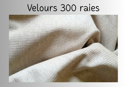 Velours 300 raies