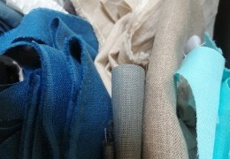 Du fil à l'étoffe : petit guide illustré des armures et tissages de lin