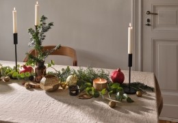 Noël au naturel : une table festive et chaleureuse sans chichi